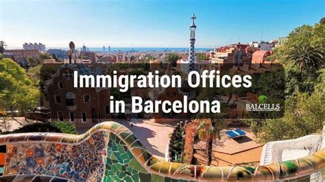 barcelona immigration